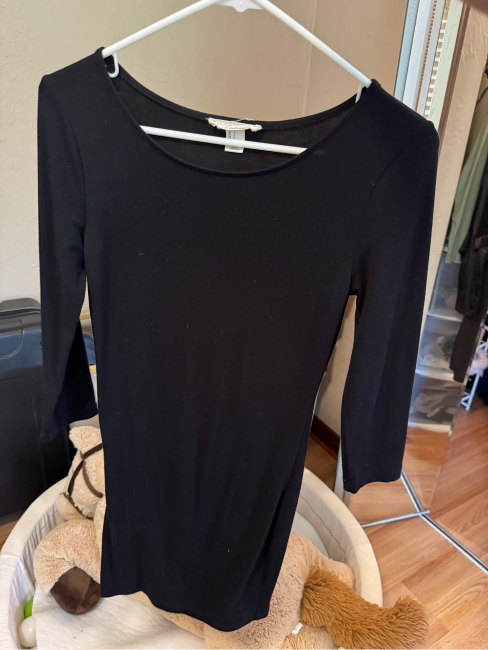 Forever 21 Black Scoop Neck Women’s Dress